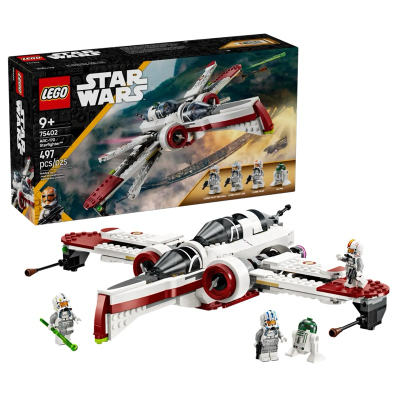 LEGO Star Wars 75402 : ARC-170 Starfighter™ (เลโก้แท้ สตาร์วอส์) (ของแท้ พร้อมส่ง)