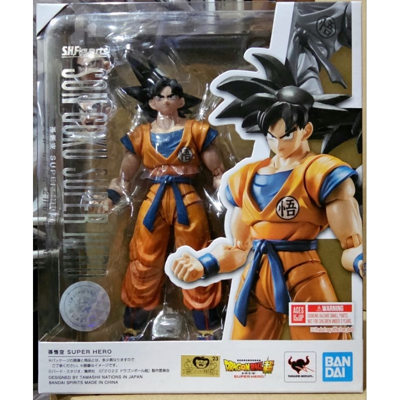 [พร้อมส่ง/มือ 1] S.H.Figuarts Goku SUPER HERO 4573102634818