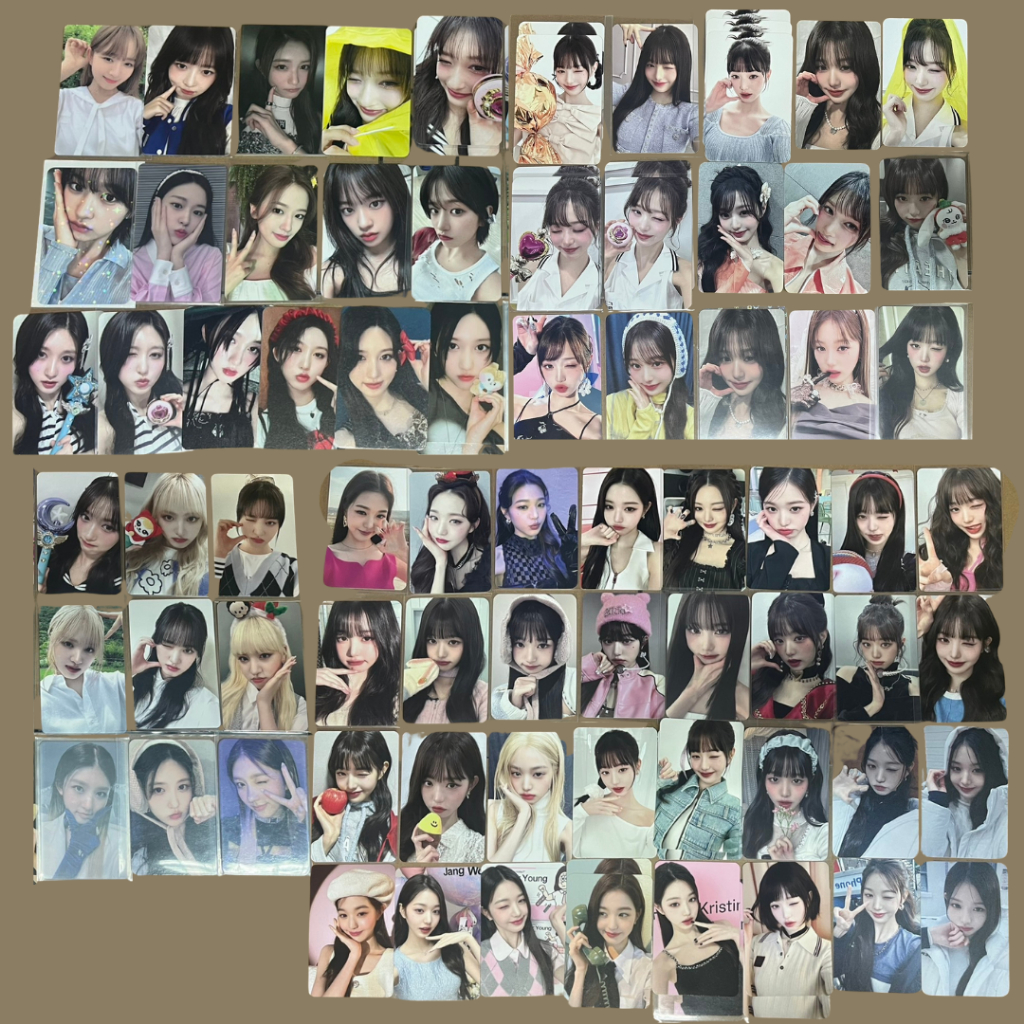 การ์ดแท้ พร้อมส่ง วอนยอง ยูจิน อีซอ ลีซอ กาอึล เรย์ ลิซ IVE IZONE wonyoung yujin leeseo gaeul rei li