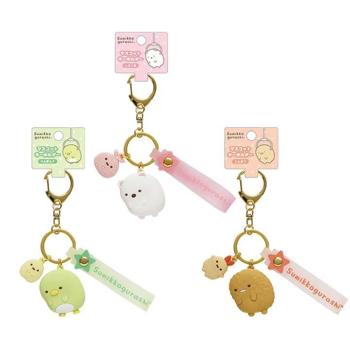 พวงกุญแจมาสคอต A hand strap sg SumikkoGurashi / Sumikko Gurashi ประมาณ 40 x 35 x 15 มม.