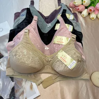 ชุดชั้นใน ไร้การกดทับ CupB ดันทรงสวย ผ้าดี ระบายอากาศได้ ไม่มีโครง เหมาะสำหรับวัยกลางคนและผู้สูงอายุ[34-42]