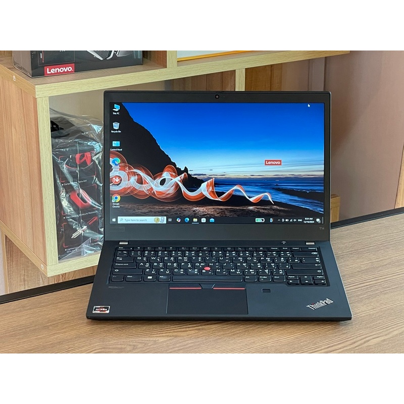 Lenovo Thinkpad T14 G2 Ryzen 5 PRO 5650U SSD256GB RAM16GB Win10Pro สินค้ามือสอง ประกันศูนย์