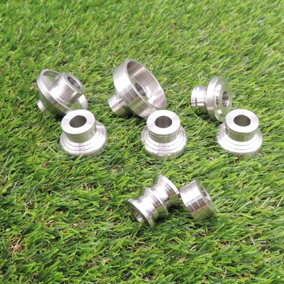 บูชล้อหน้า สแตนเลส บู๊ทล้อหน้า w125r w125s ชุดบูทล้อ 2 ชิ้น W125S,W125i บังลม, W125i W110i หน้า/หลัง