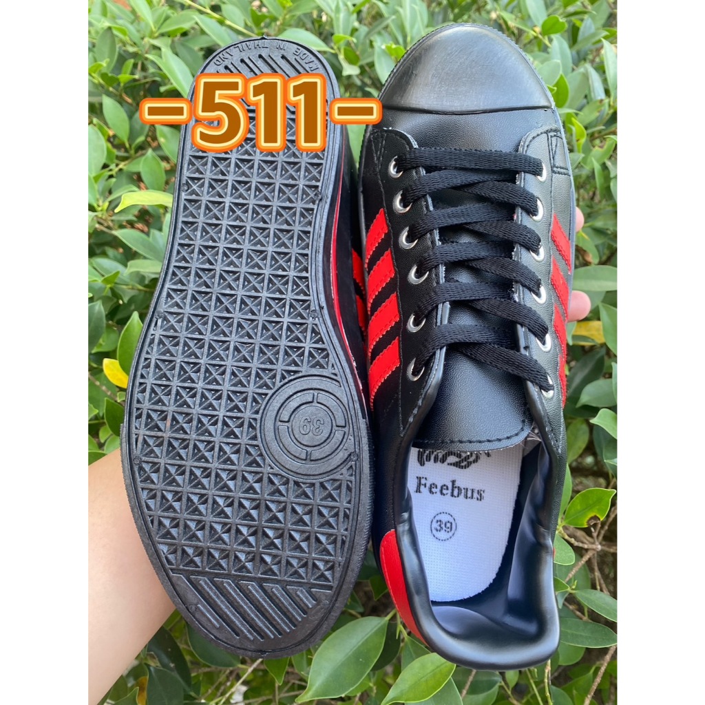 (จัดส่งที่รวดเร็วจัดส่งฟรี)  💯รองเท้าผ้าใบแฟชั่น 💯 Feebus F511 39-43 รองเท้าผ้าใบ รองเท้าลําลอง