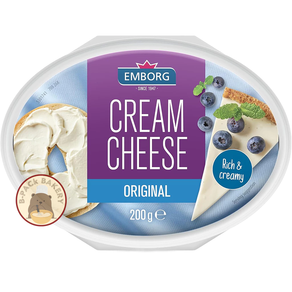 (ครีมชีสสสสส เอ็มบอร์ก ) (ส่งด่วน)(ส่งเย็น)เอ็มบอร์ก ครีมชีส Emborg Cream Cheese 200g