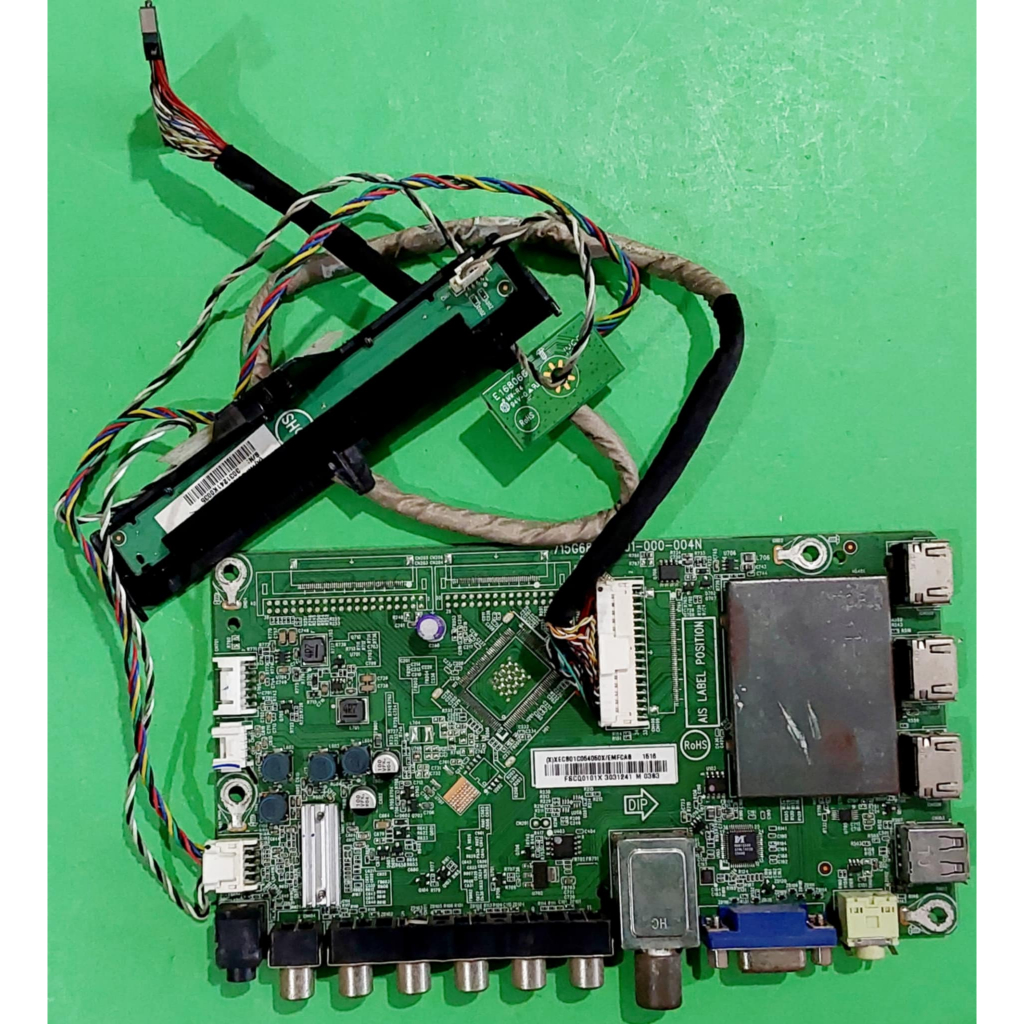 MAINBOARD SHARP เมนบอร์ด พาร์ท 715G6854-M01-000-0C4N ใช้กับรุ่น LC-50LE460X ของถอดแท้ มีรับประกัน 30