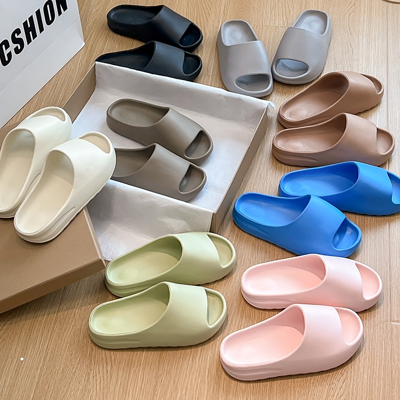 Light Land ผู้ชายรองเท้าแตะนุ่มสบายแฟชั่นเกาหลีรองเท้าแตะหลายสีให้เลือก 24-45 ขนาดคุณภาพสูง 121001