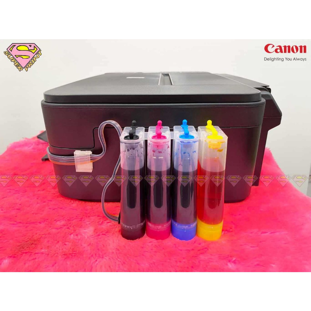 CANON E3370 เครื่องพร้อมแทงค์ หัวพิมพ์มือ1 - พิมพ์, สแกน, ถ่ายเอกสาร, WiFiโดยตรง