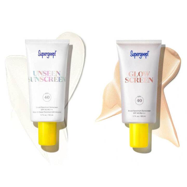 แท้ Supergoop Unseen/Glow Sunscreen SPF 40 50ml