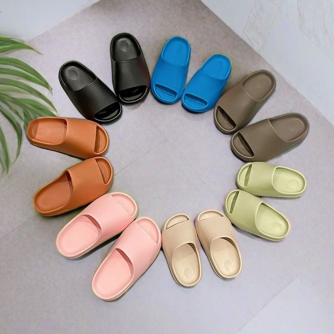 Light Land รองเท้าแตะเด็กนุ่มสบายผู้ชายรองเท้าแตะคุณภาพสูงแบนผู้หญิงรองเท้าแตะ 24-45 ขนาด