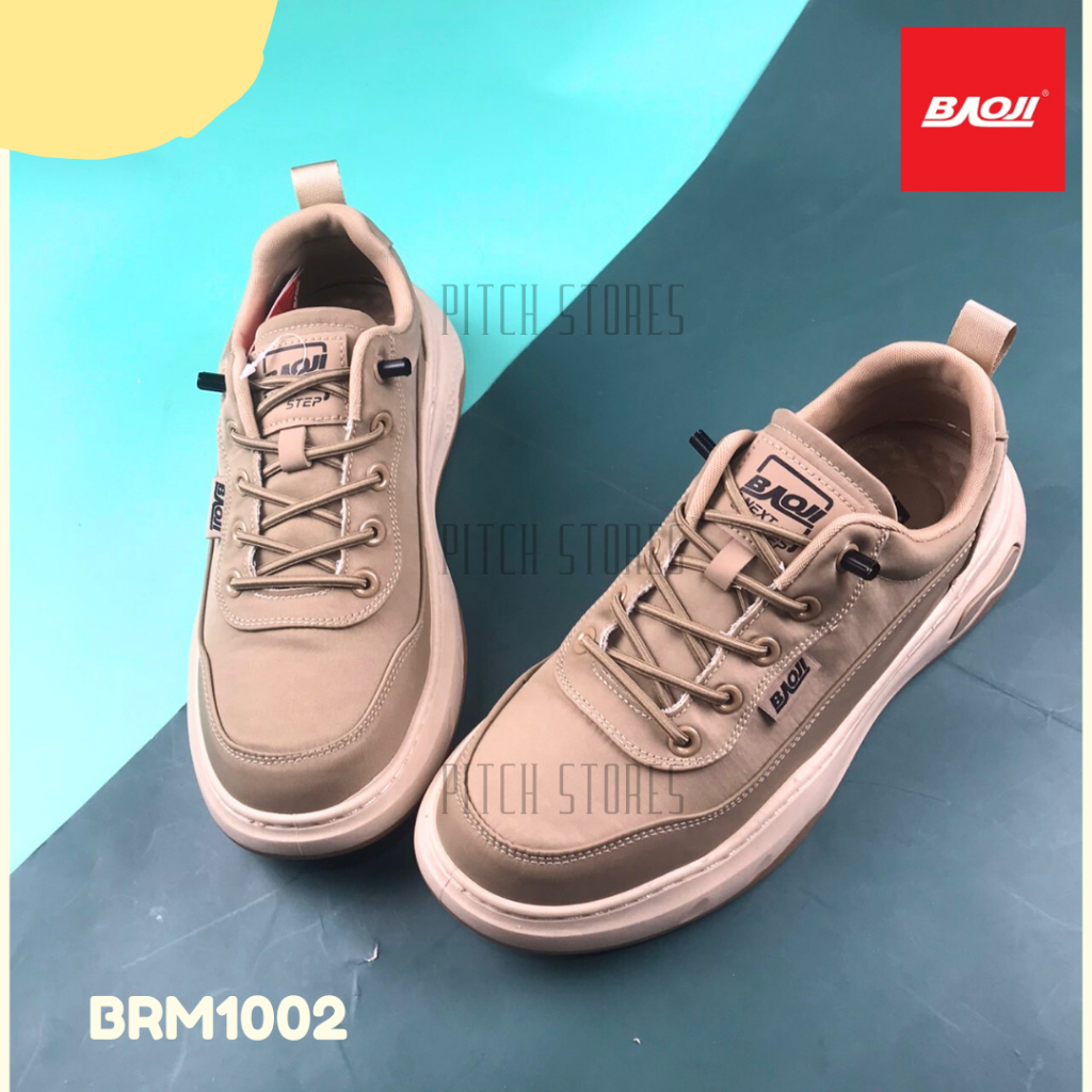 Baoji รองเท้าผ้าใบผู้ชายแบบผูกเชือก รุ่น BRM1002 (41-45)