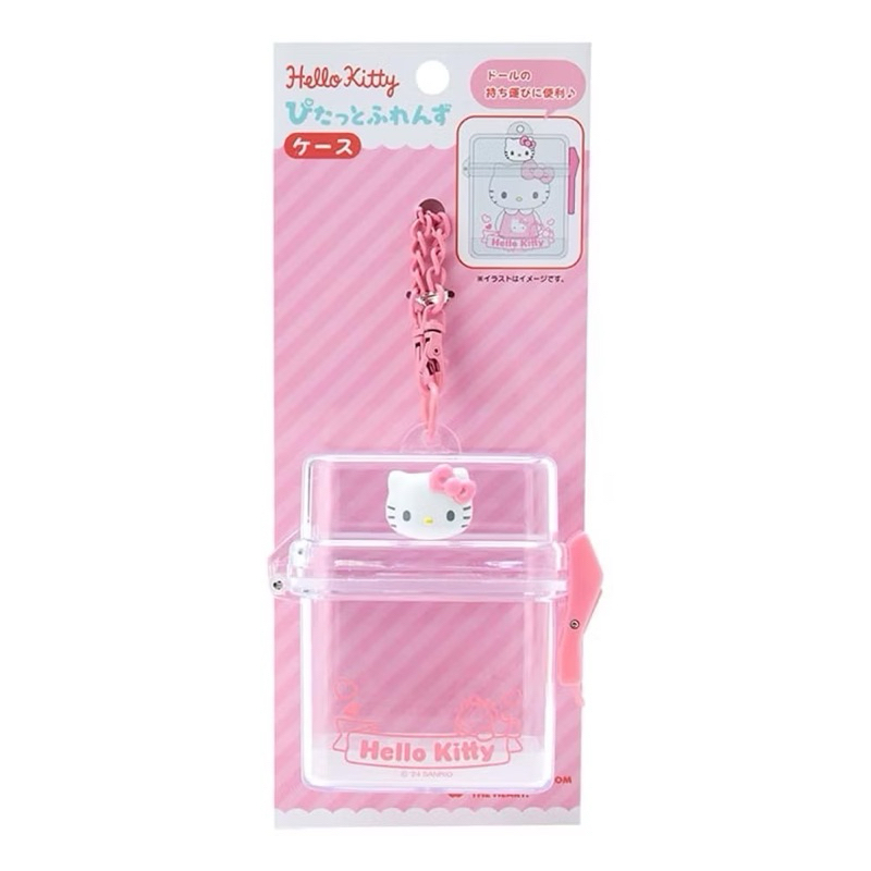 Sanrio(SANRIO)เคสใส Hello Kitty Hello Kitty 8× 8×4cm