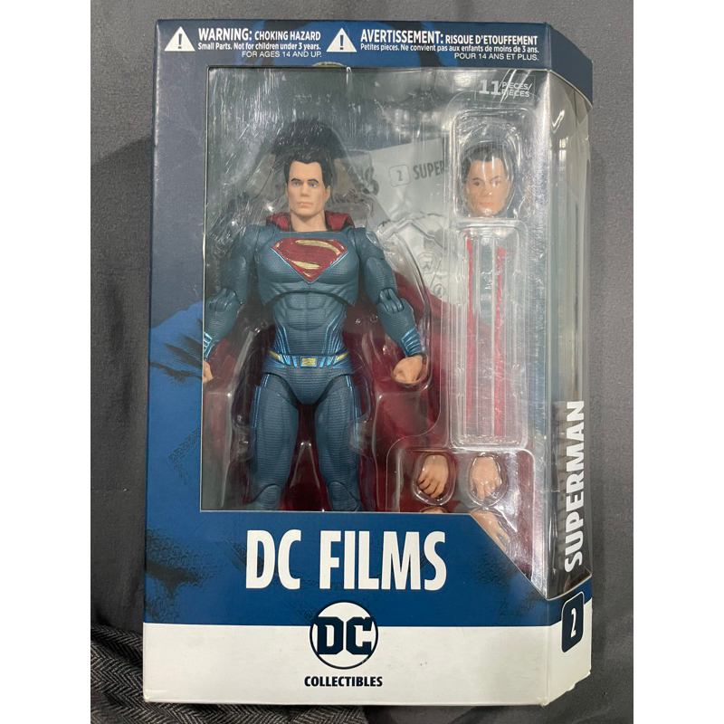 มือสอง DC Film Superman batman vs superman bvs action figure 1/10scale dc collectibles