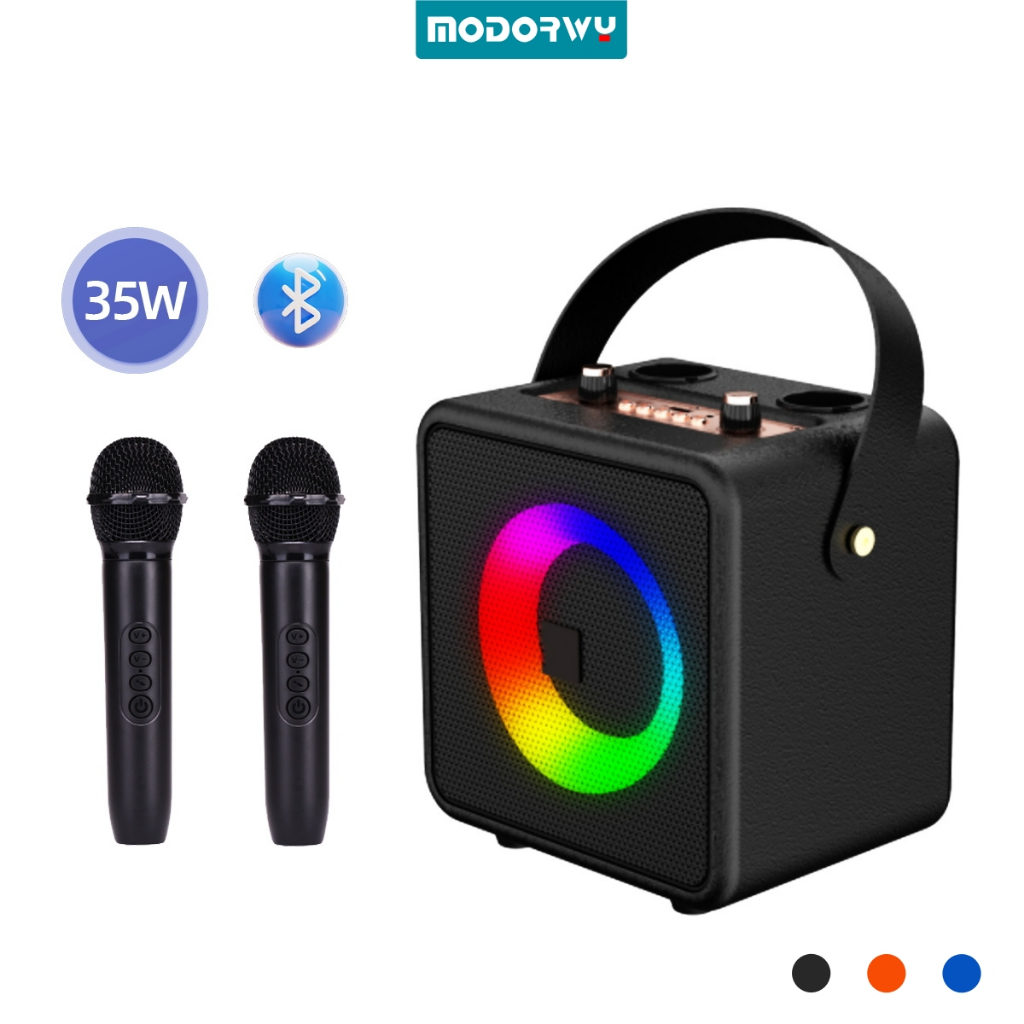 Modorwy M4101 ลำโพง ลำโพงบลูทูธ ลำโพง bluetooth ลำโพงบลูทูธพกพา ลำโพงคาราโอเกะพร้อมไมค์ ลำโพงปาร์ตี้