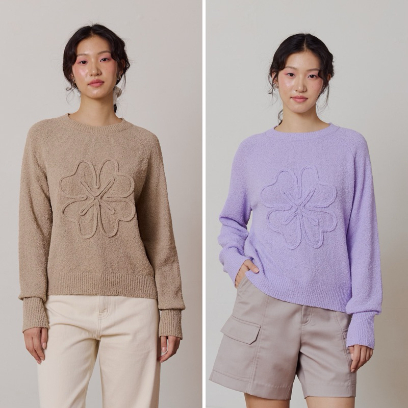 POCKETWOOD - Belle sweater [พร้อมส่ง]