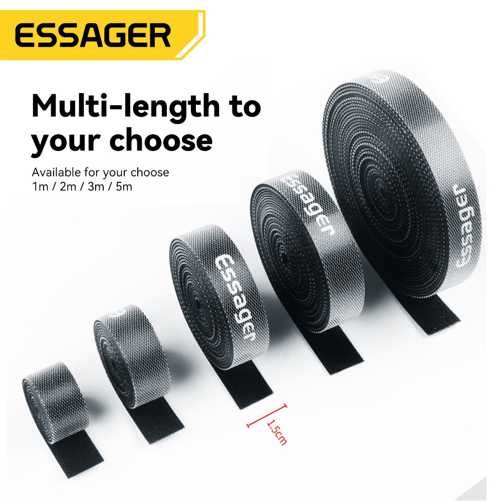 Essager สายพานจัดเก็บสายเคเบิลข้อมูล จัดเก็บได้สะดวก