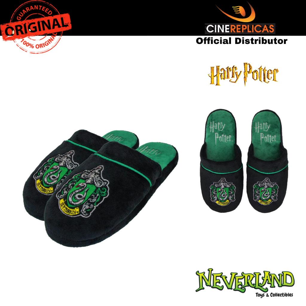 (Cinereplicas) Harry Potter Slytherin Slippers Cinereplicas Wizarding World – โปรปัง