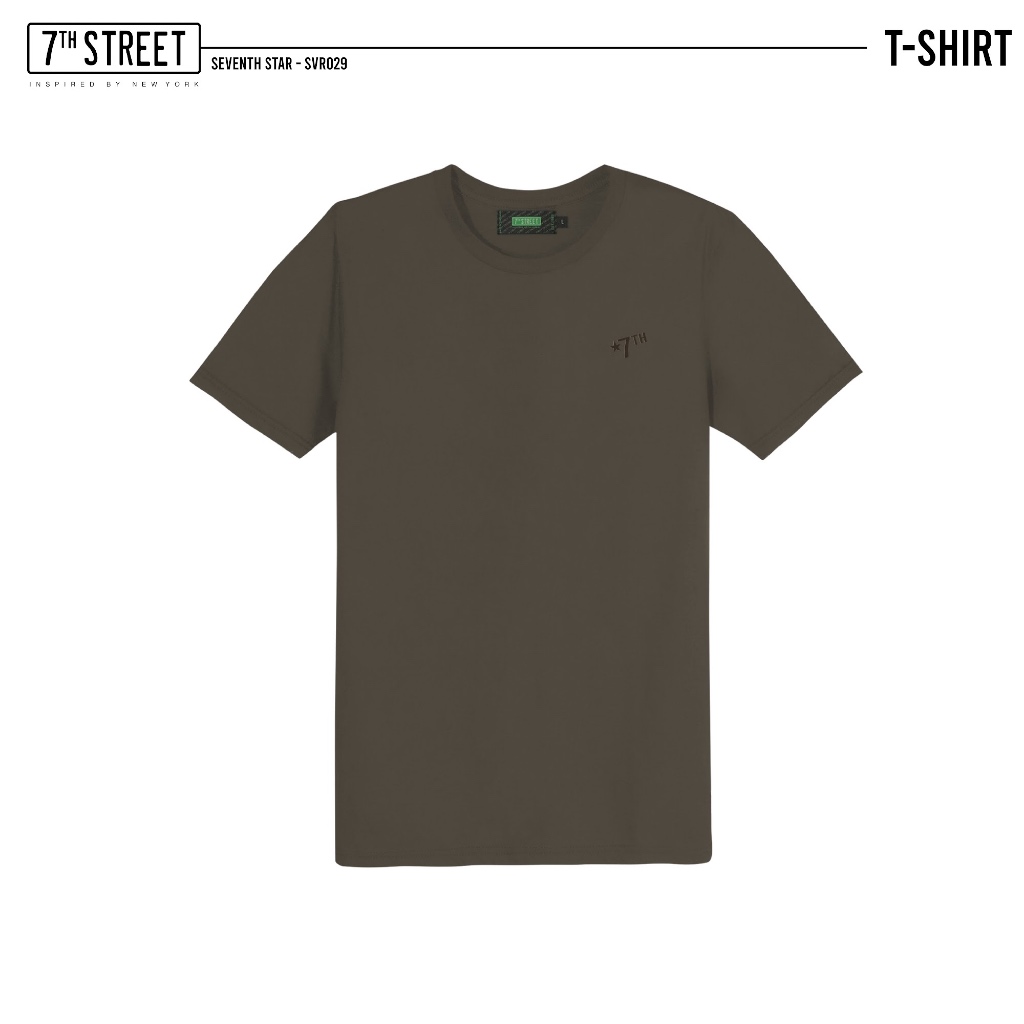 7th Street เสื้อยืด รุ่น SVR029 โลโก้ยาง
