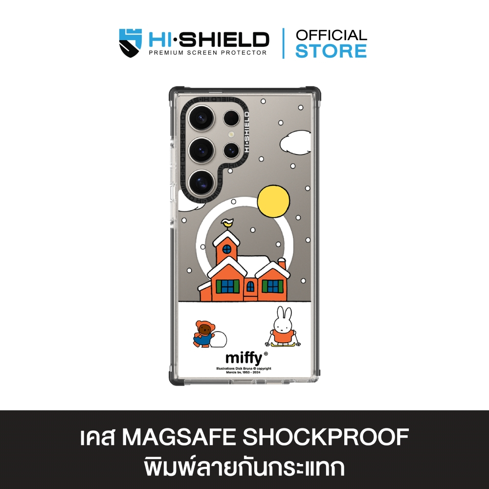 HI-SHIELD Stylish Magsafe Shockproof Case รุ่น Miffy016 [SAMSUNG S24 Ultra] - เคสแม่เหล็กกันกระแทก