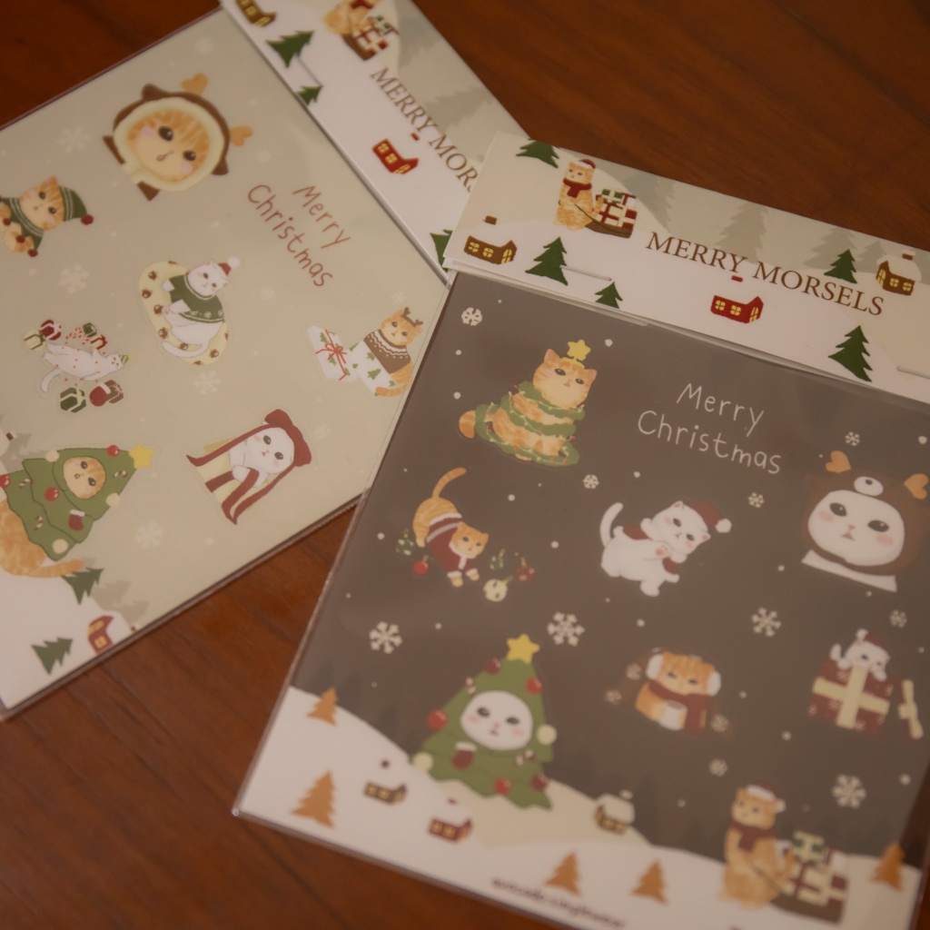 avo morsels sticker สติกเกอร์แมว ( สินค้ามีจำนวนจำกัด)