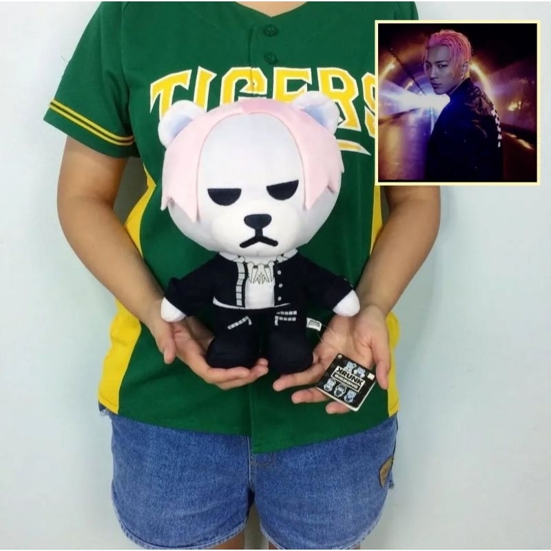 ตุ๊กตาหมี Krunk แทยัง Taeyang bigbang Doll ครังค์ งานแท้ญี่ปุ่น ป้ายห้อย