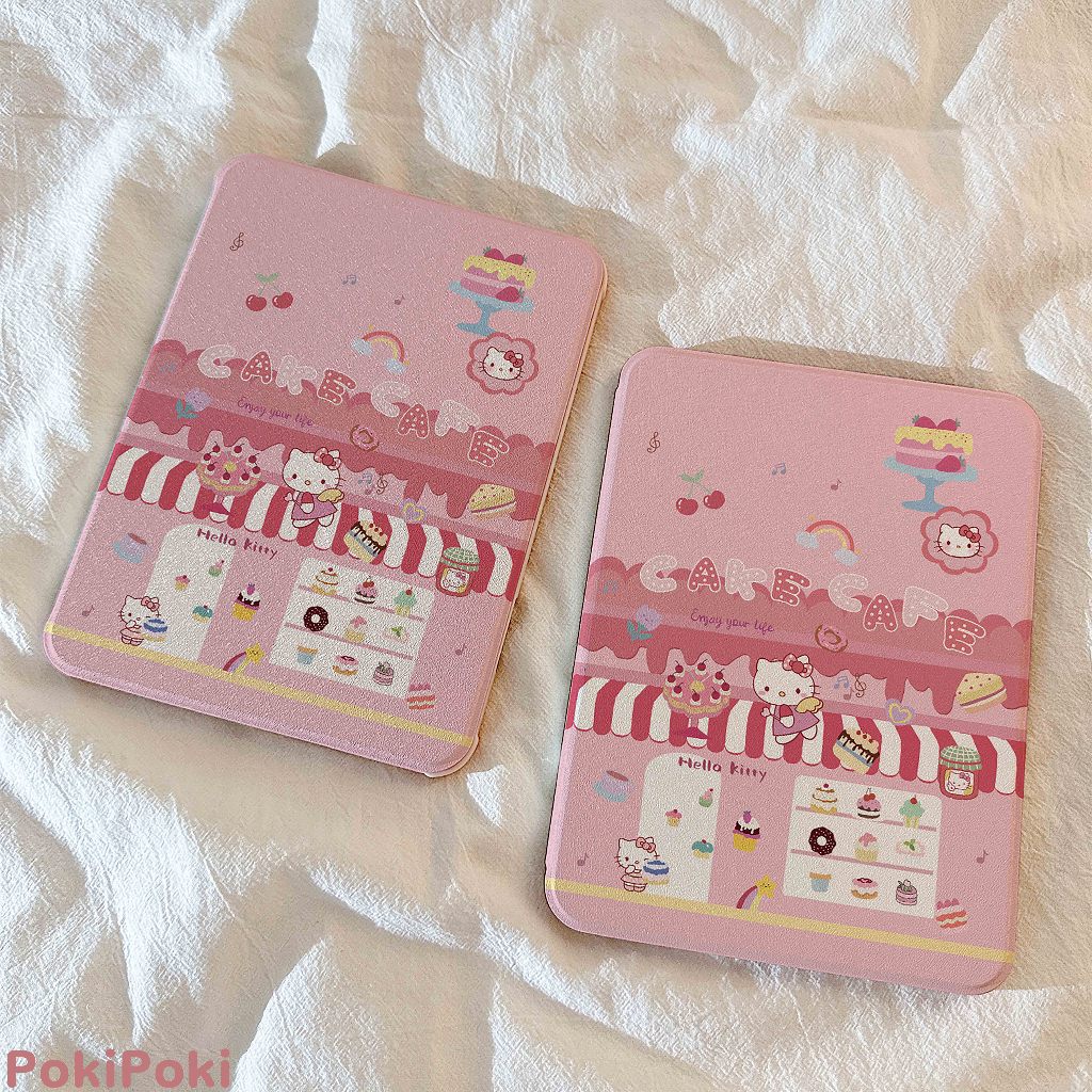 💥พร้อมส่ง💥เคสiPadหมุน 360° Air8 11/13 Air7 Gen11 ที่ใส่ปากกา Kittyเค้ก เคส iPad Gen12 Gen8 Pro11/13