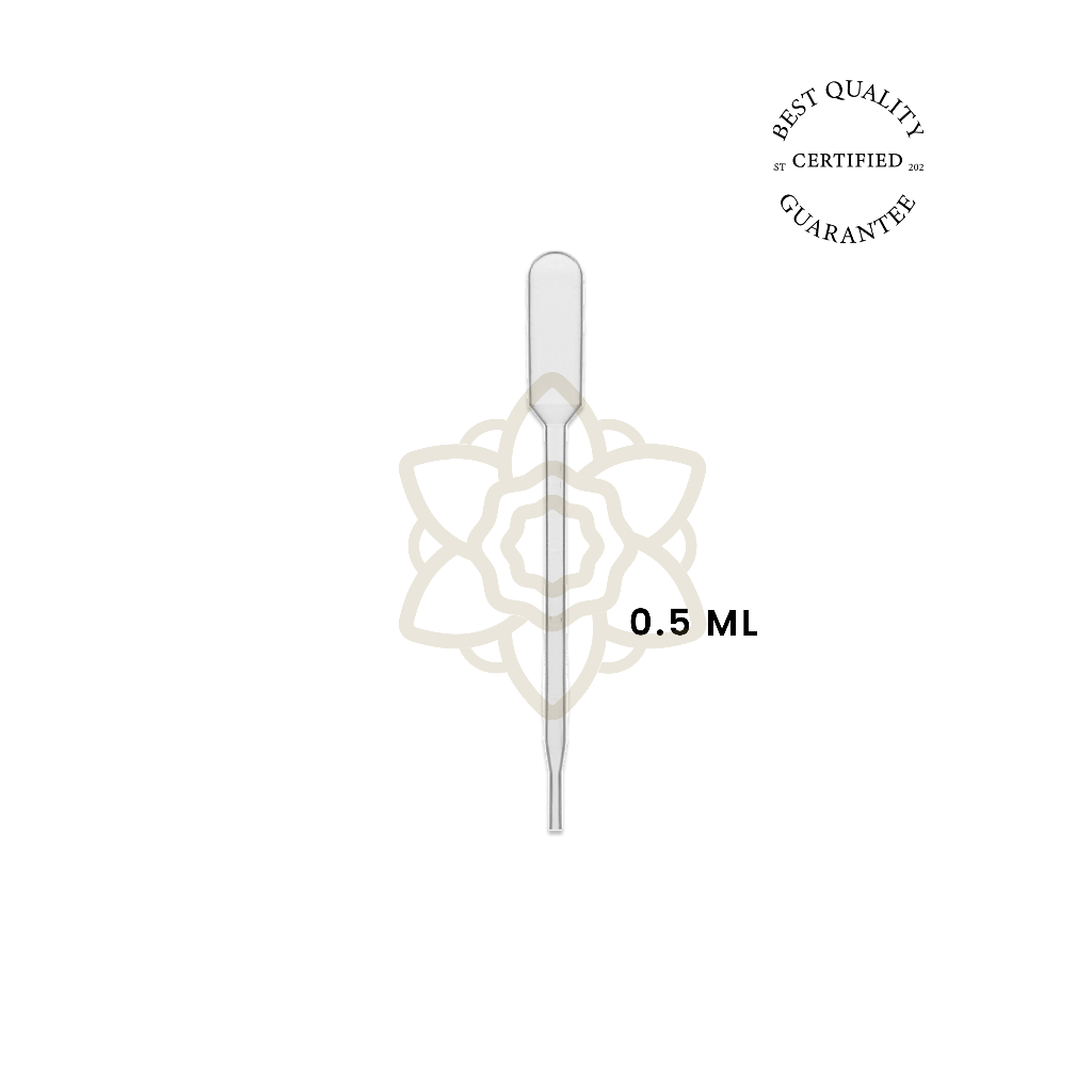 หลอดพลาสติกดูดหัวน้ำหอมขนาด0.5ML (20ชิ้น)
