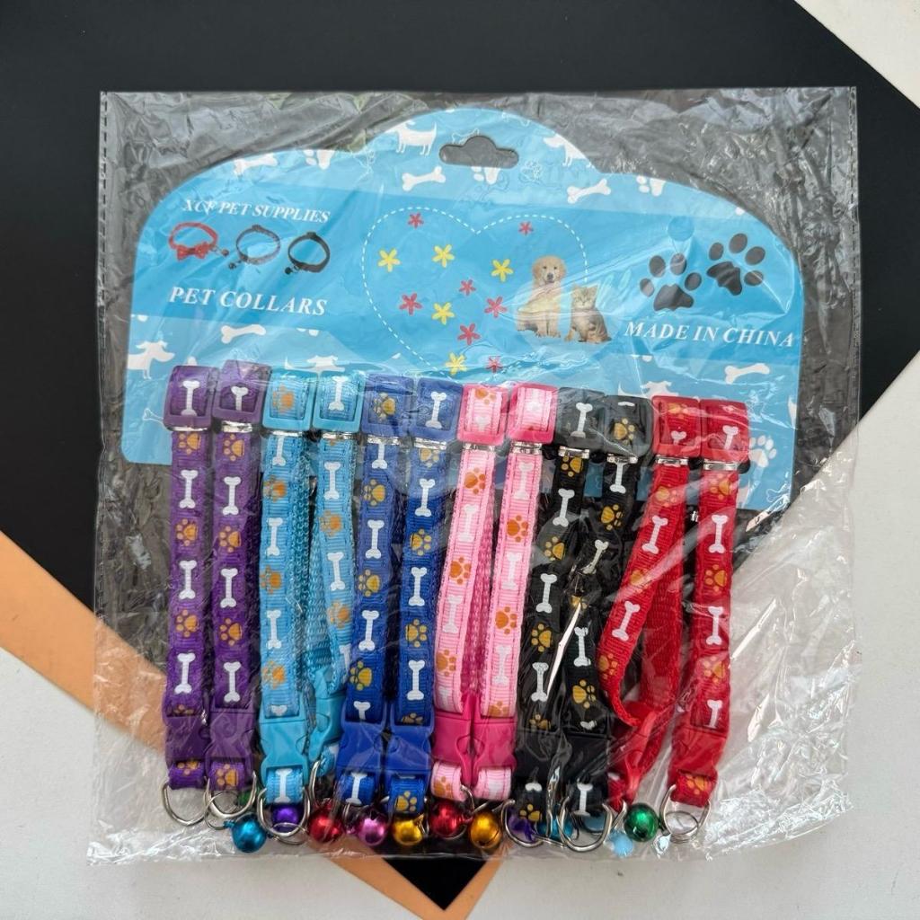 (ยกโหล 12 ชิ้น) No.647 ปลอกคอสัตว์เลี้ยง พร้อมกระดิ่ง สุดน่ารัก คละลาย สินค้าค้ายกโหล สุ่มลาย (12ชิ้น) - รูปที่ 4