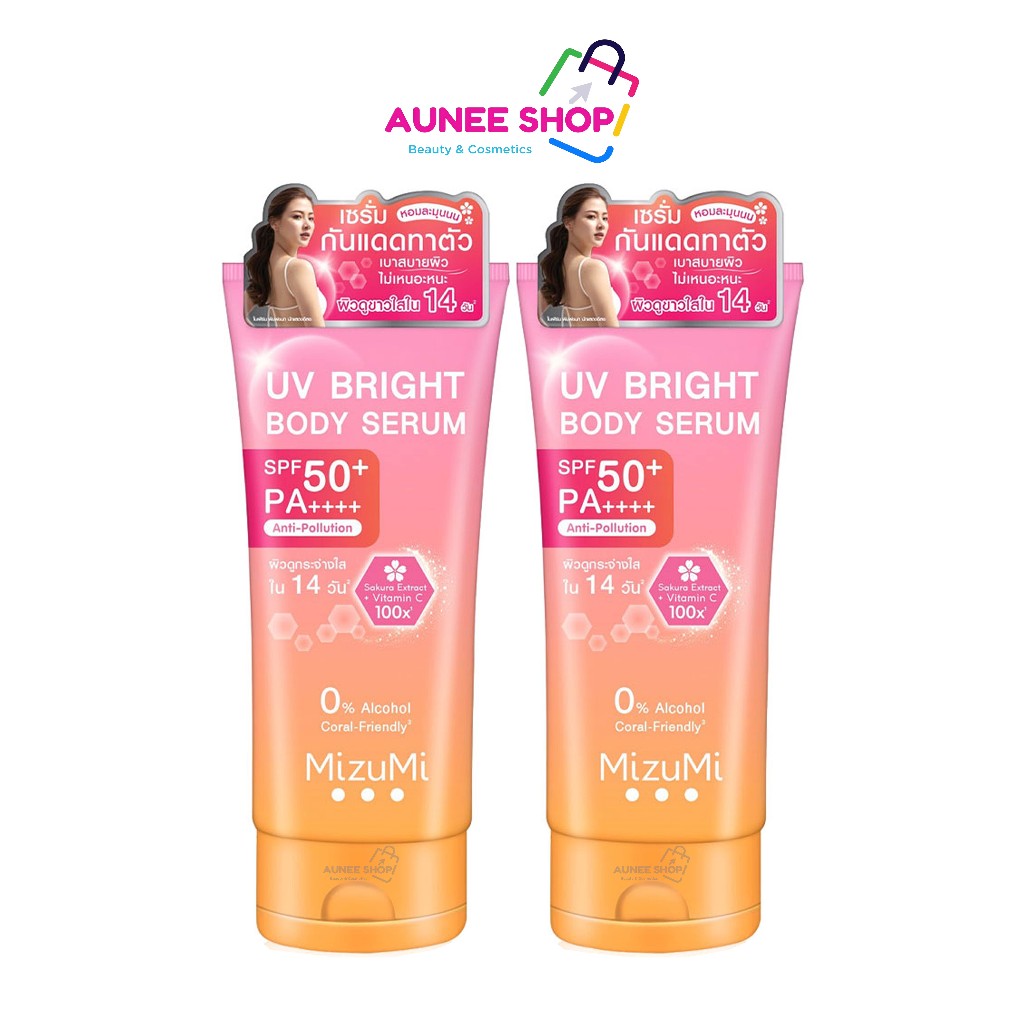 ส่งฟรี/มีไลฟ์ (2 หลอด) กันแดด Mizumi UV Bright Body Serumขนาด180 มล. 2 หลอด ราคา ถูกที่สุด ดีลบีเคเค แกลเลอรีภาพที่ 2