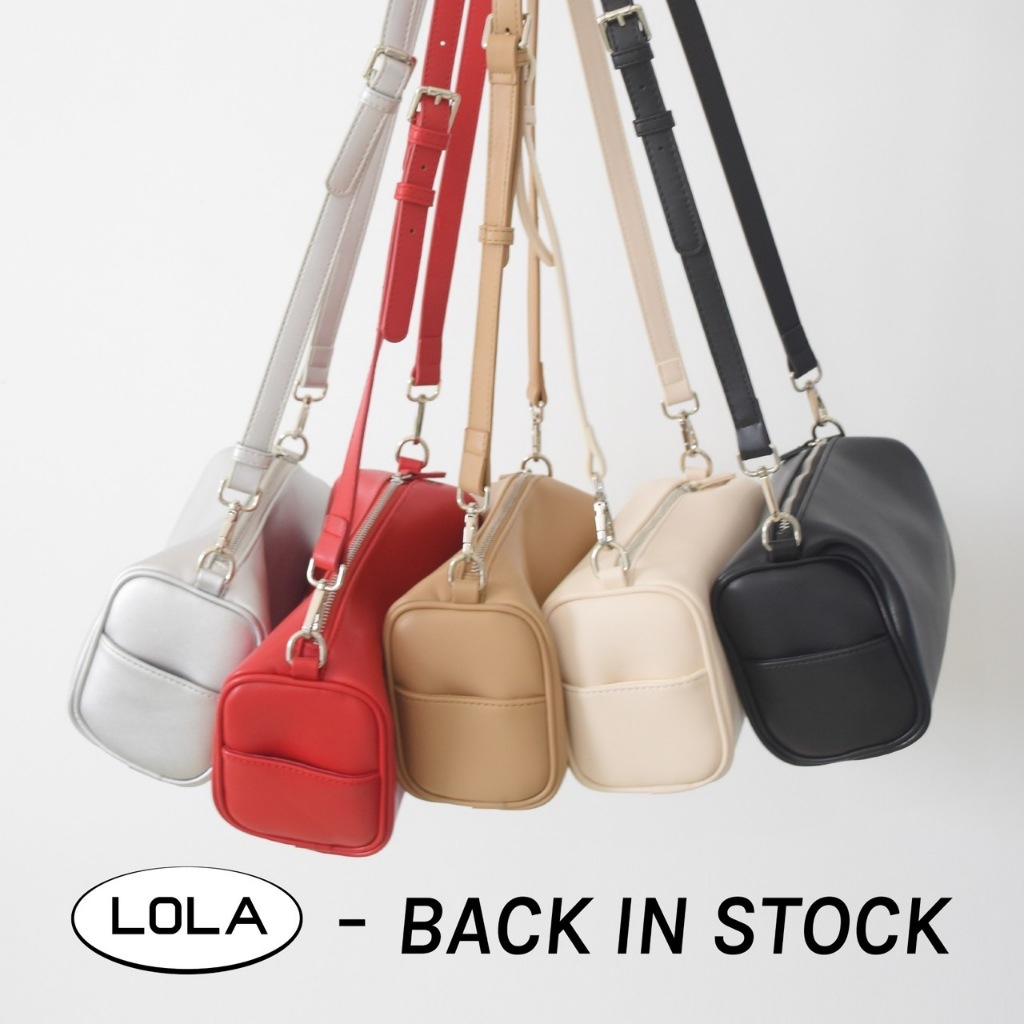KAPPABKK Lola Bag กระเป๋าทรงกระบอกสะพายข้าง สุดมินิมอล