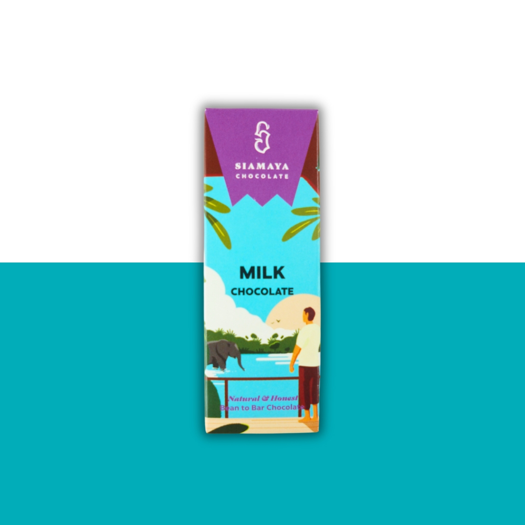 Milk Chocolate 20g. / ช็อกโกแลตรสนม 20กรัม Siamaya Chocolate