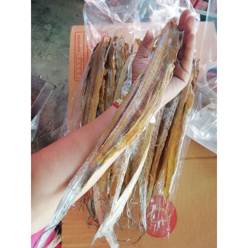 ปลาดาบตากแห้งจากพม่า