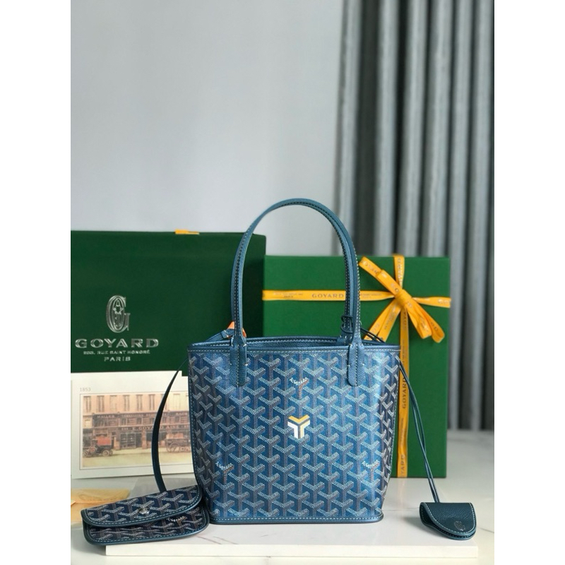 กระเป๋าถือGoyard Anjou Mini Bag เทพ ! งานหนังแท้