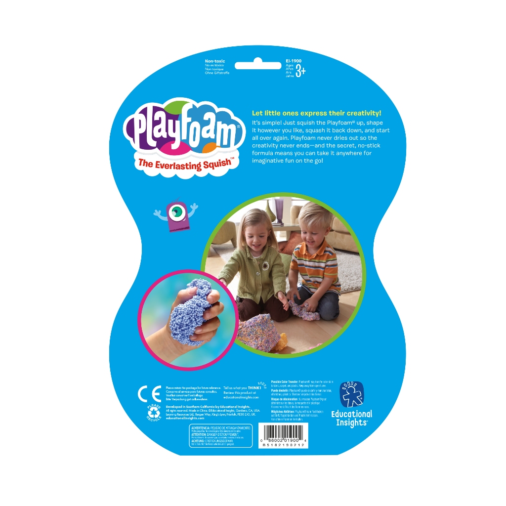 Educational Insights رغوة لعب Playfoam Classic ‏(4 علب) — صورة 2