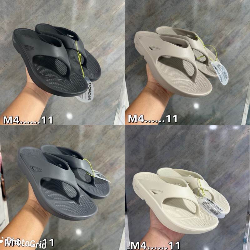 รองเท้าแตะ (OOFOS)  size 37….45 รุ่นใหม่ คุณภาพดีใส่ได้นานกันน้ำได้นิ่ม สำหรับผู้ชาย