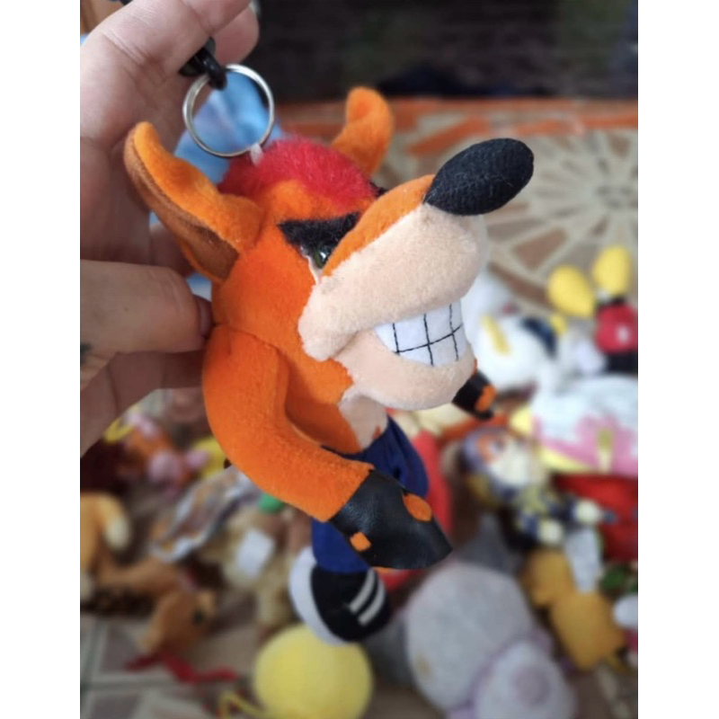 พวงกุญแจ crash bandicoot งานสะสม