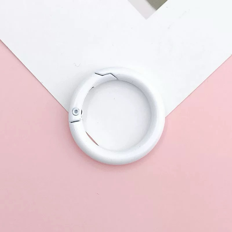(พร้อมส่งในไทย!) ห่วงสปริง Diy ขนาด 34mm ห่วงพวงกุญแจPopmart อะไหล่พวงกุญแจ ห่วงโลหะ
