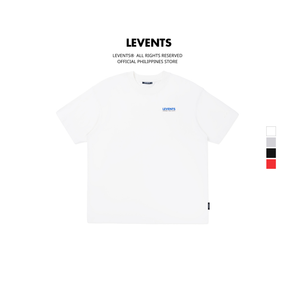 Levents® XL Logo 2.0 Tee เสื้อยืดโอเวอร์ไซส์ แขนสั้น ผ้าหนา ยับยาก