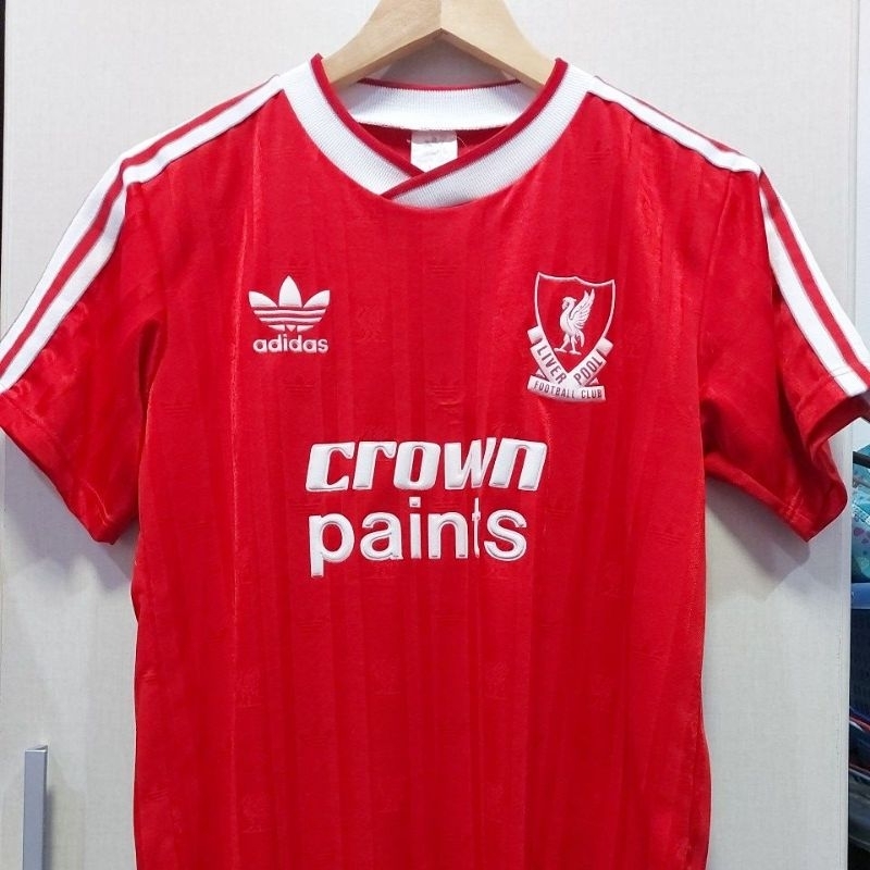 เสื้อลิเวอร์พูลเหย้า 1987-88 แท้ Liverpool Home Shirt 1987-88 Original