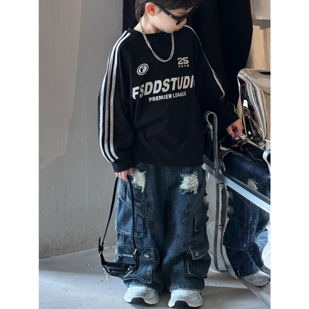 พร้อมส่ง ☑️เสื้อแขนยาวเด็ก