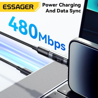 Essager 60W C-L/L-C อะแดปเตอร์จอแสดงผลดิจิตอล