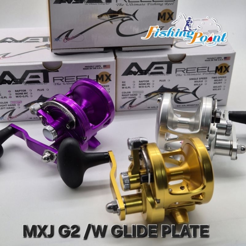 รอกเบท AVET MXJ5.8 G2 w/ glide plate Made in USA