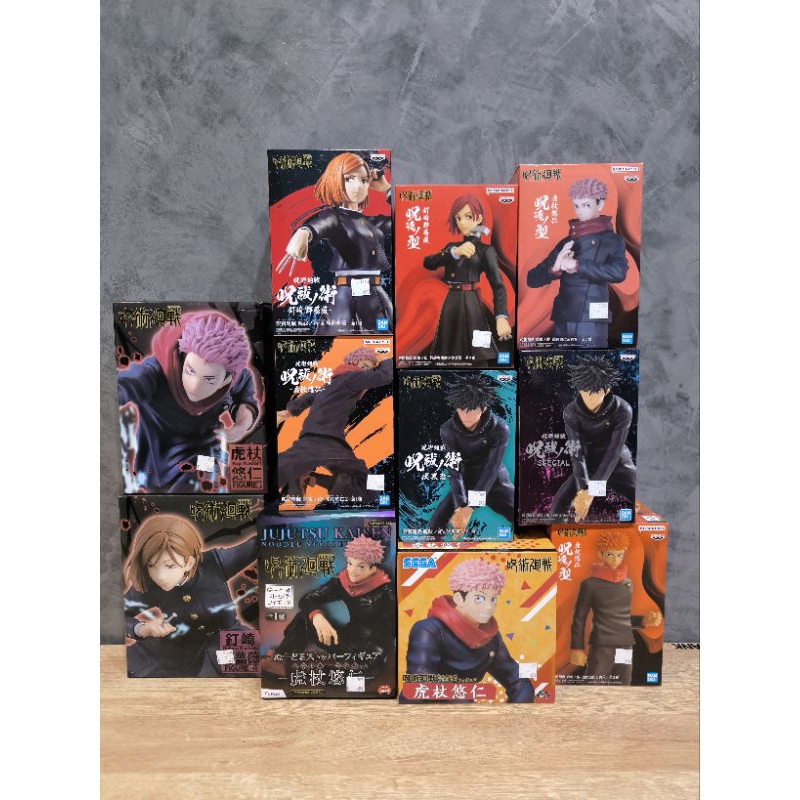 (ของแท้ พร้อมส่ง) GOJO YUJI Jujutsu Kaisen Figure โมเดล โกโจ ยูจิ เมงุมิ โจโกะ โนบาระ