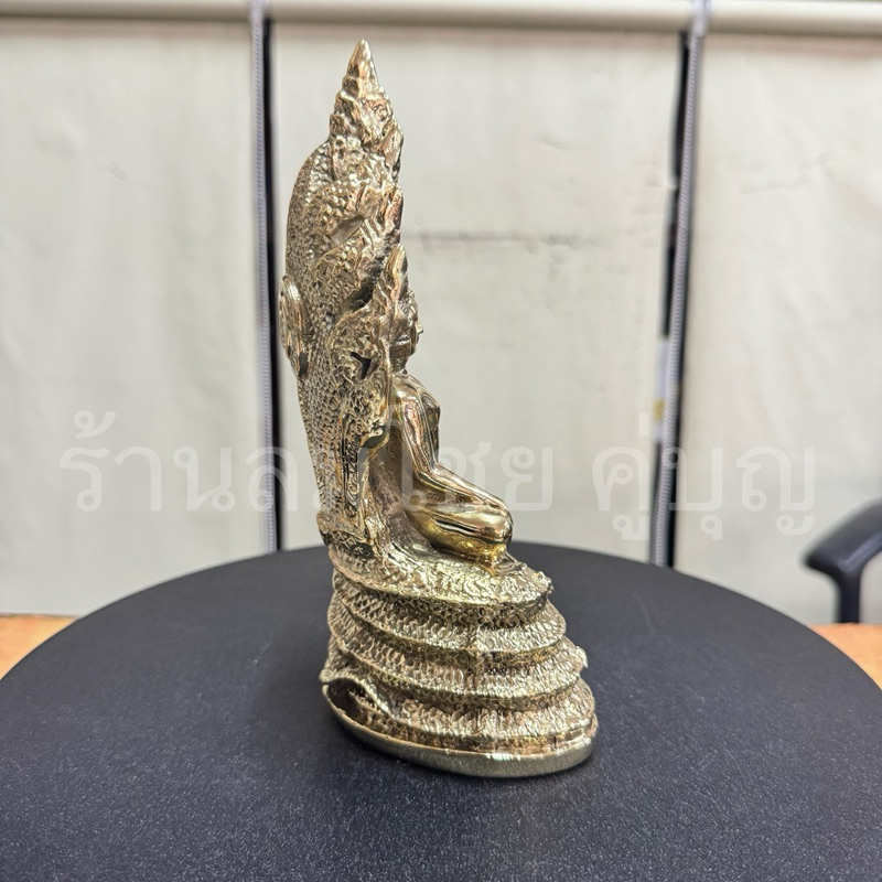 พระนาคปรก เนื้อทองเหลือง ขนาด3นิ้ว สูง8นิ้ว ฐาน4นิ้ว ราคา ถูกที่สุด ดีลบีเคเค แกลเลอรีภาพที่ 3