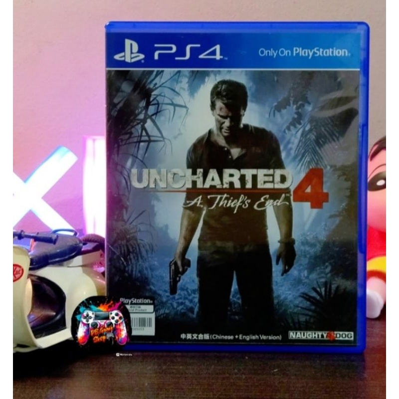 Ps4 game: Uncharted 1-4  (มือ2) แผ่นเกมส์ Ps4/Ps5