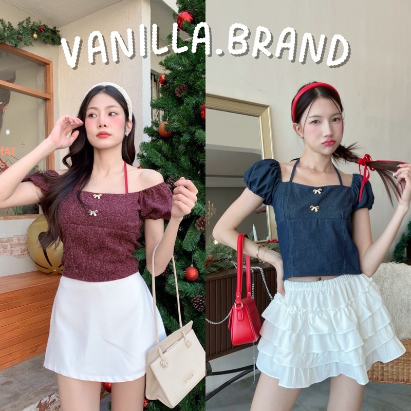 เสื้อคล้องแขนตุ๊กตา ใส่เป็นปาดไหล่ได้ -ttm / VB0189