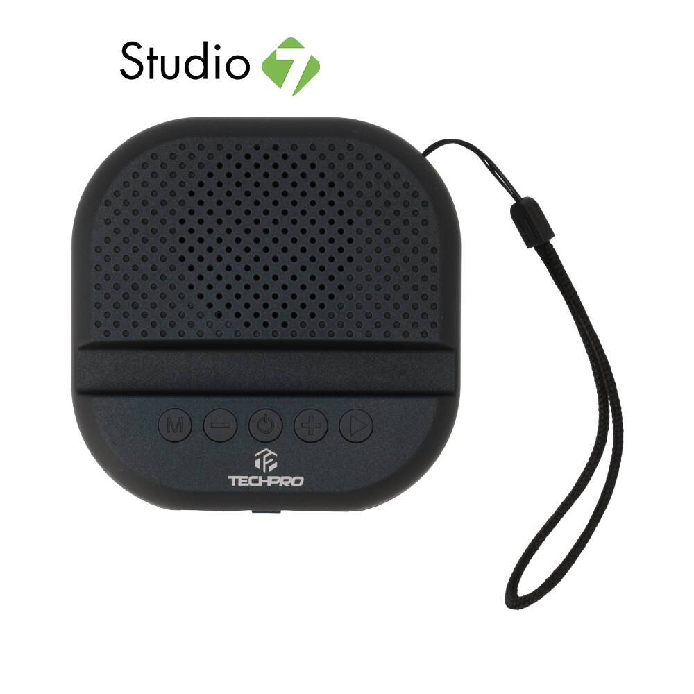 ลำโพงบลูทูธพกพา TECHPRO รุ่น LP-V67 สี Navy Blue by Studio7