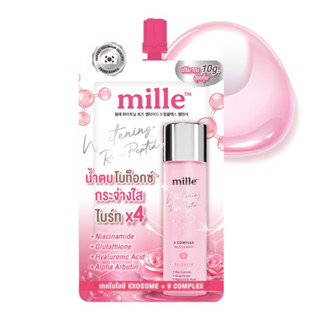 (1 ซอง) Mille มิลเล่ น้ำตบโบท็อกซ์ Whitening Rose Peptide 9 …