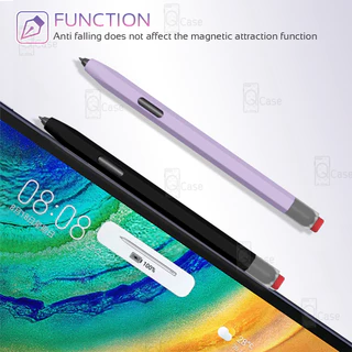 Qcase - เคส Samsung Tab S10 Plus / S9 Plus / S9 FE / S9 FE Plus / S9 Ultra / S8+ / S7 Plus / S8 ปลอกปากกา กันกระแทก เคส