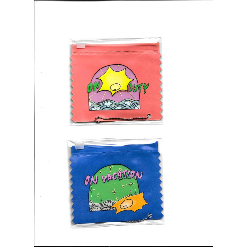 any-ᵗⁱⁿʸ-thing coin purse กระเป๋าสตางค์ ใส่เหรียญ: on duty ver., on vacation ver.